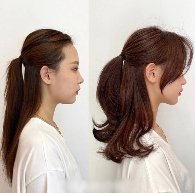 T&oacute;c buộc nửa đầu: