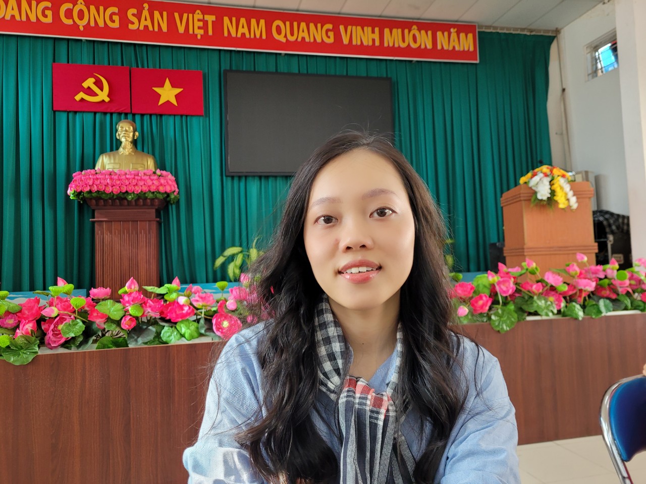 Ch&acirc;n dung nữ t&acirc;n binh duy nhất của quận 8 t&igrave;nh nguyện v&agrave; tr&uacute;ng tuyển nghĩa vụ quận sự năm 2023 Đo&agrave;n Thị Thu Thảo