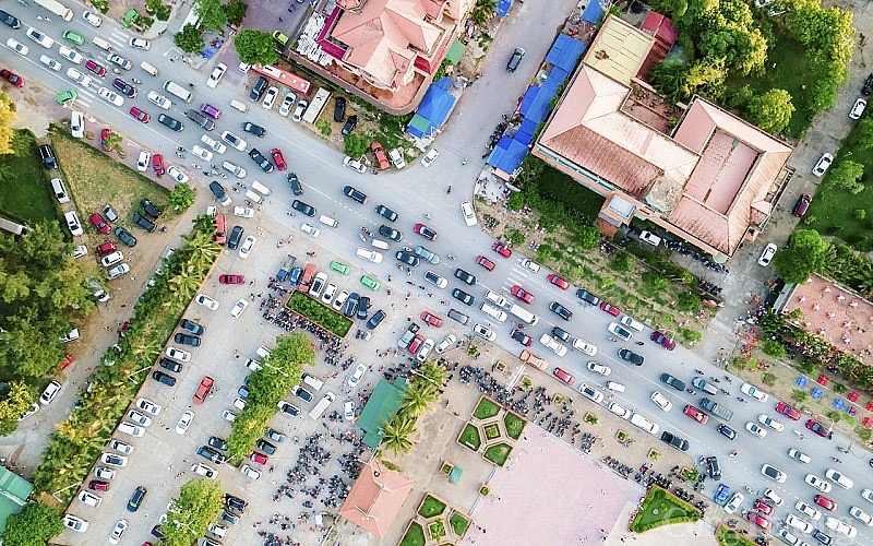 Một g&oacute;c th&agrave;nh phố Vinh. Ảnh: Ho&agrave;ng Cường