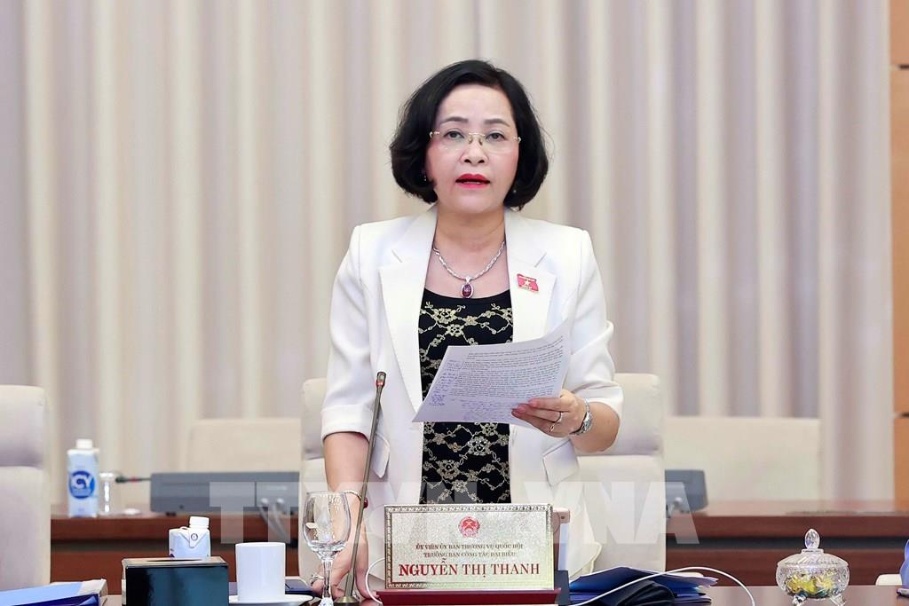 Trưởng ban c&ocirc;ng t&aacute;c đại biểu Nguyễn Thị Thanh chia sẻ, cần mạnh dạn c&oacute; th&iacute; điểm đủ mạnh để TPHCM bứt ph&aacute; đi l&ecirc;n 