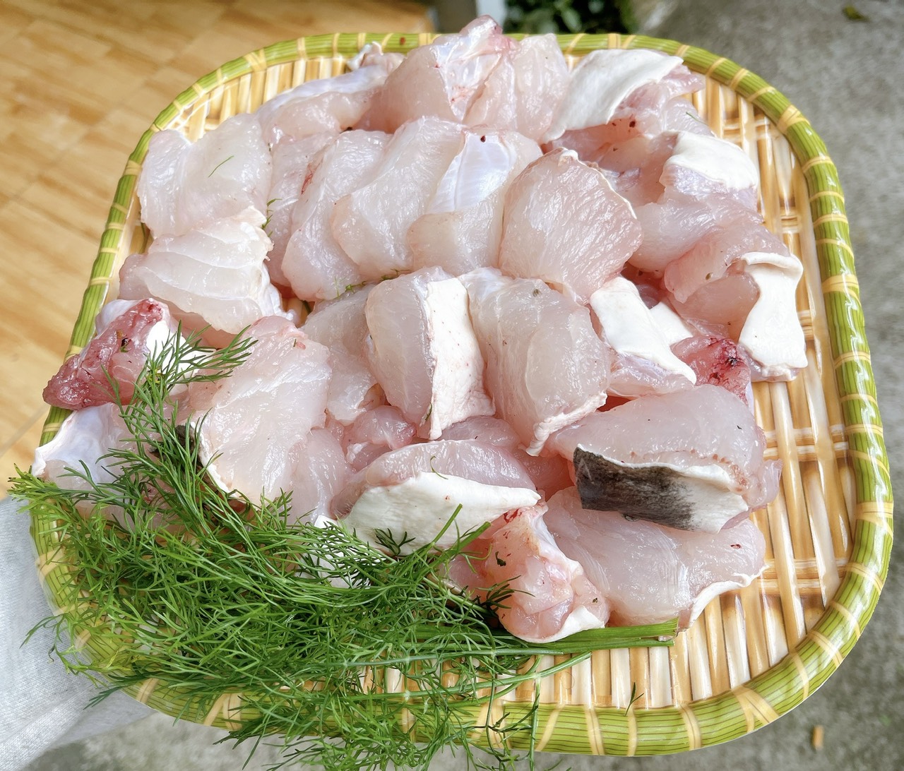 Thịt c&aacute; lăng s&ocirc;ng S&ecirc;r&ecirc;pốk kh&ocirc;ng chỉ săn chắc, dai m&agrave; c&ograve;n c&oacute; vị ngọt đặc trưng