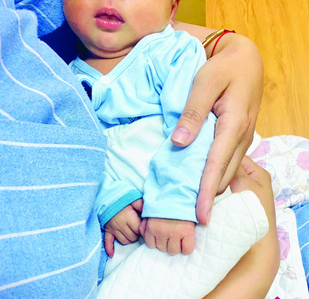 Một nạn nh&acirc;n mua b&aacute;n người đang được chăm s&oacute;c trong Ng&ocirc;i nh&agrave; b&igrave;nh y&ecirc;n thuộc Hội LHPN Việt Nam - Ảnh: L.T.
