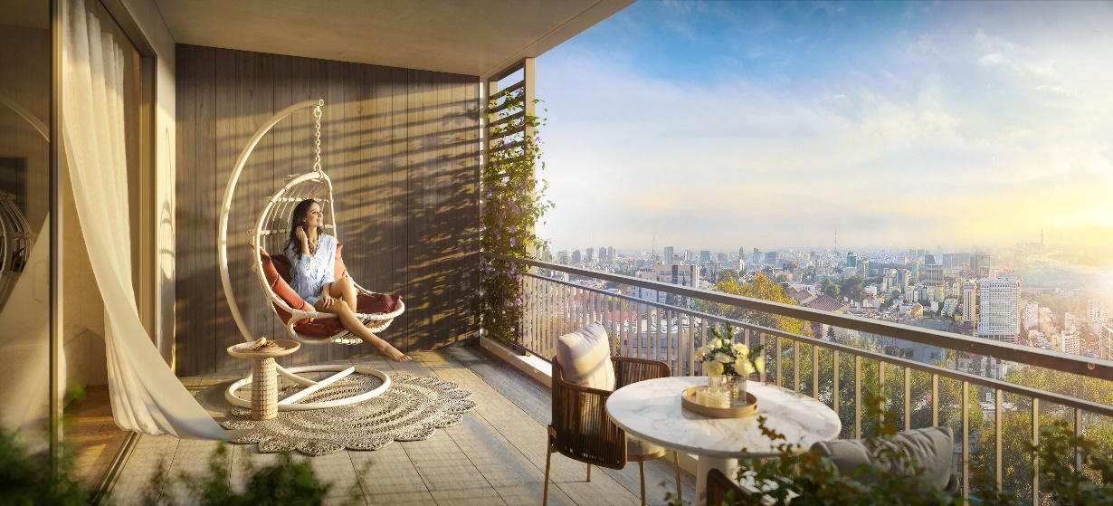 Một g&oacute;c kh&ocirc;ng gian sống tại căn hộ Legacy Prime