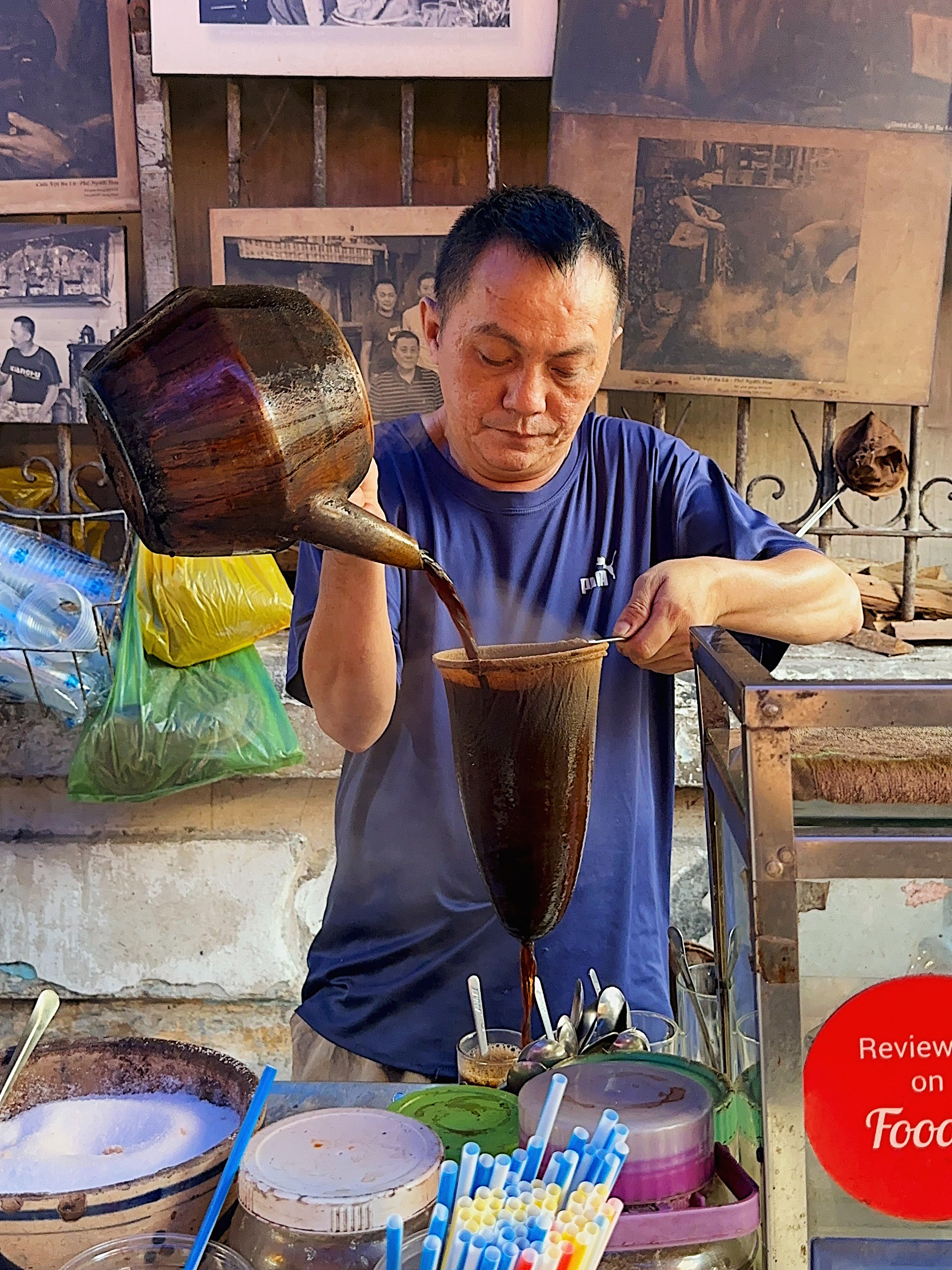 Một trong những qu&aacute;n c&agrave; ph&ecirc; vợt hiếm hoi của S&agrave;i G&ograve;n