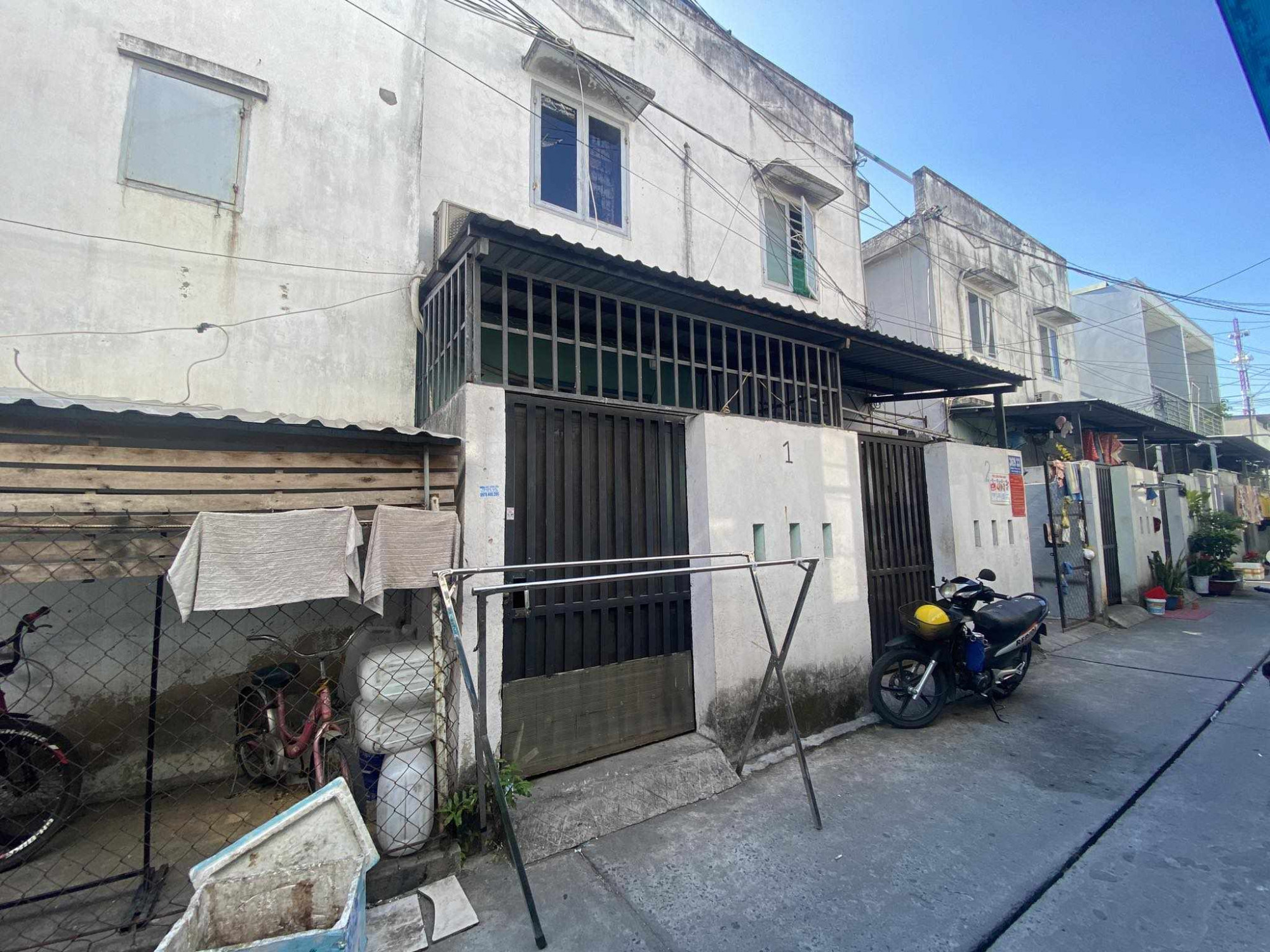 Căn nh&agrave; nơi xảy ra vụ việc.