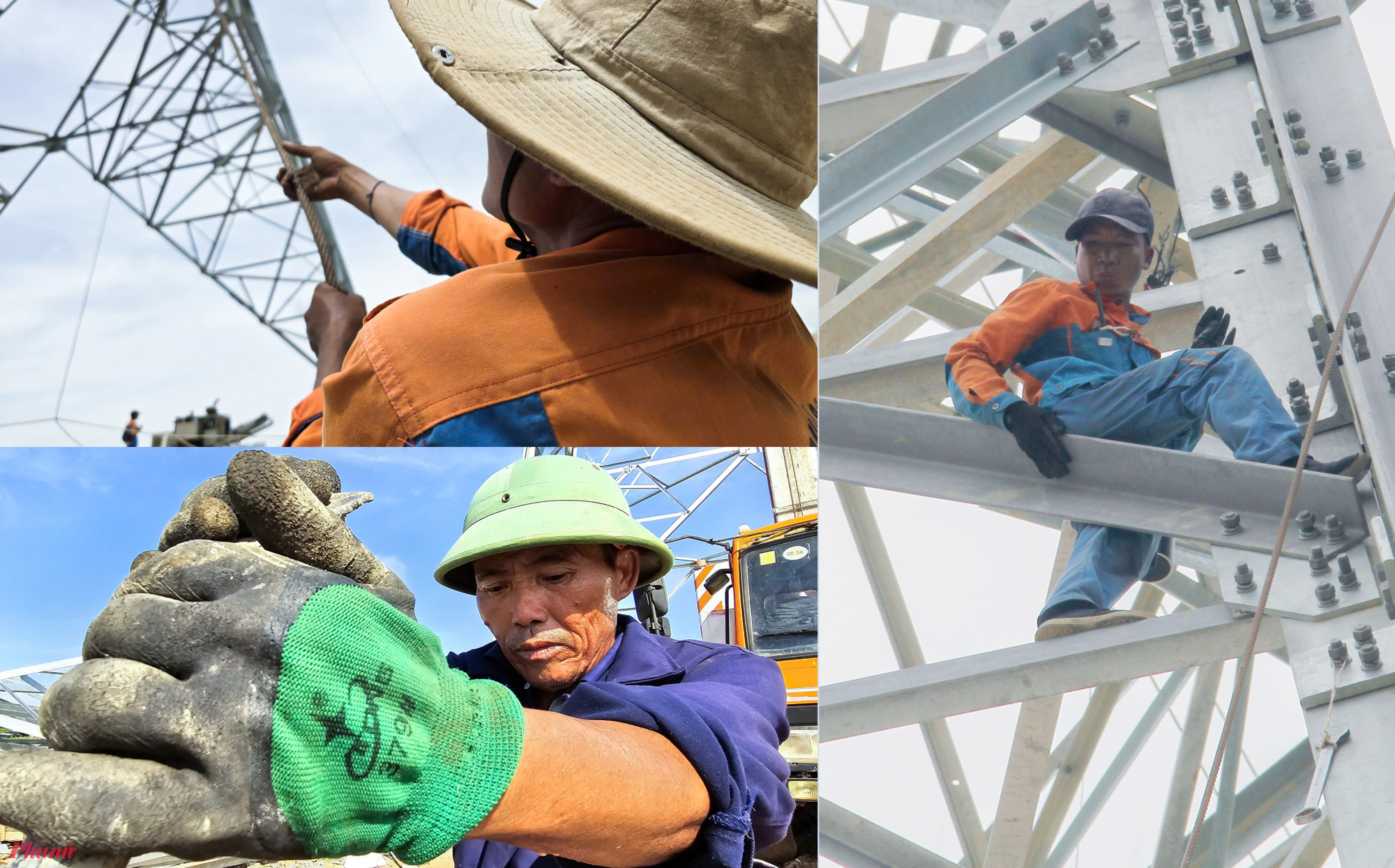 C&ocirc;ng nh&acirc;n đầm đ&igrave;a mồ h&ocirc;i giữa c&aacute;i nắng khắc nghiệt xứ Nghệ.