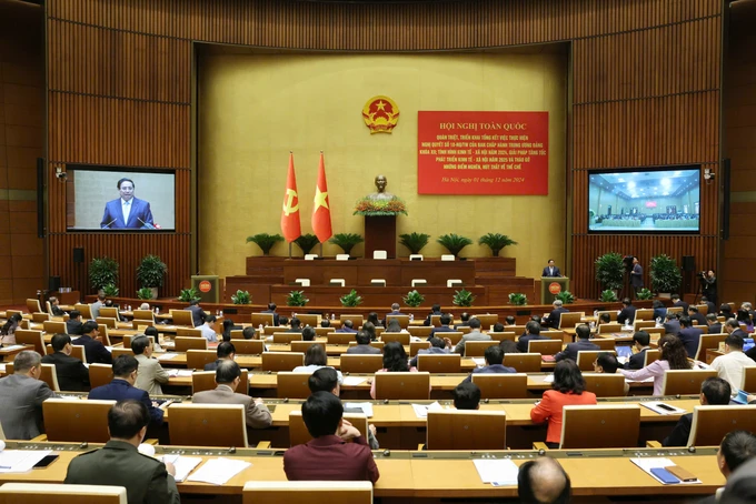 To&agrave;n cảnh hội nghị - Ảnh: SGGP