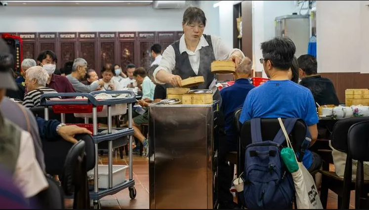 Qu&aacute;n dim sum l&acirc;u đời ở Hồng K&ocirc;ng (Trung Quốc) - Ảnh:Joshua Lin