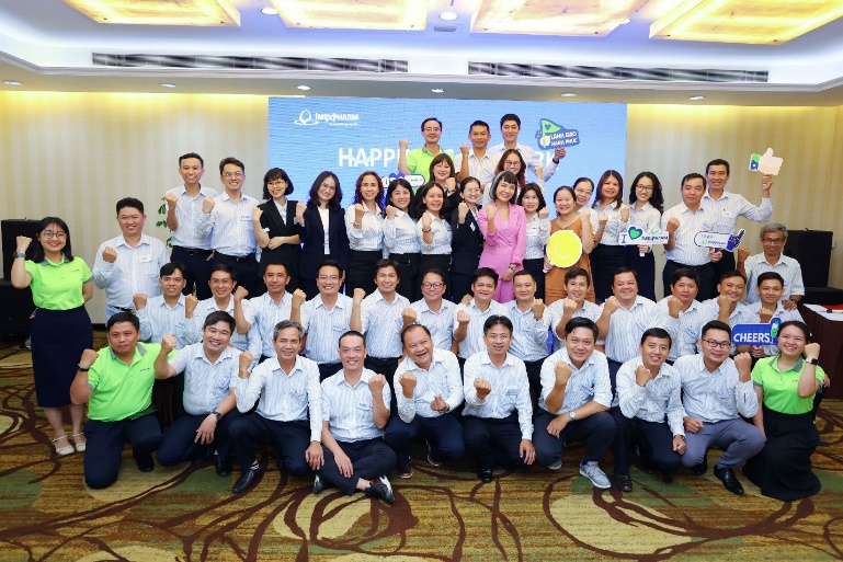 Workshop &ldquo;L&atilde;nh đạo hạnh ph&uacute;c&rdquo; do Imexpharm tổ chức - Ảnh: Imexpharm