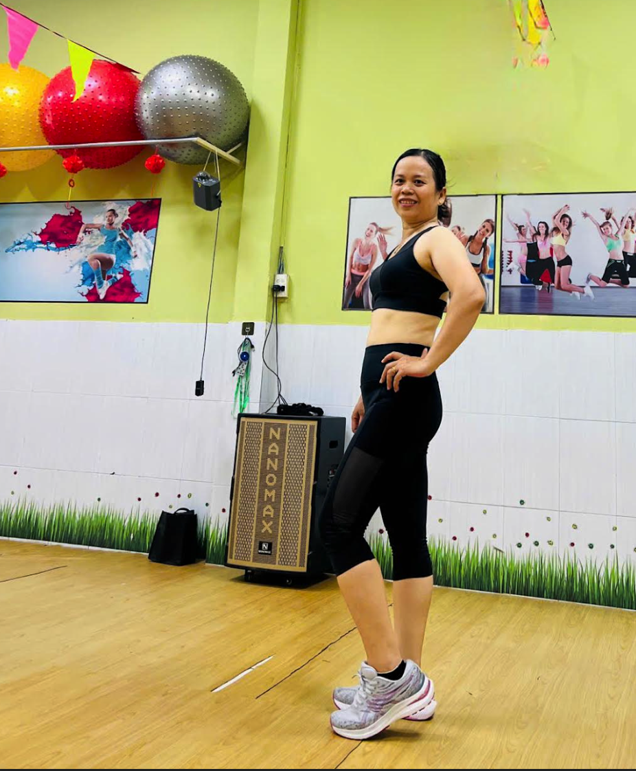 Những giọt mồ h&ocirc;i rơi xuống, cơ thể t&ocirc;i dần dẻo dai trở lại (ảnh nh&acirc;n vật cung cấp)
