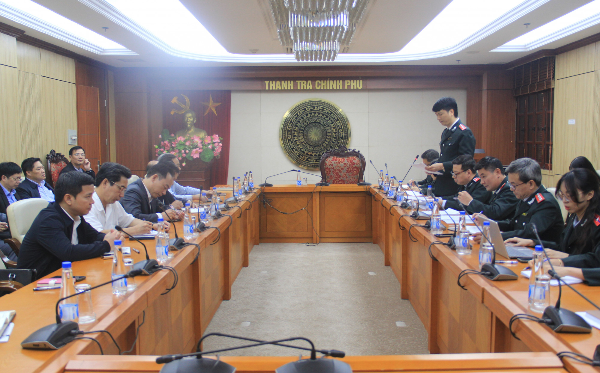 Thanh tra Ch&iacute;nh phủ c&ocirc;ng bố kết luận thanh tra - Ảnh: TTCP