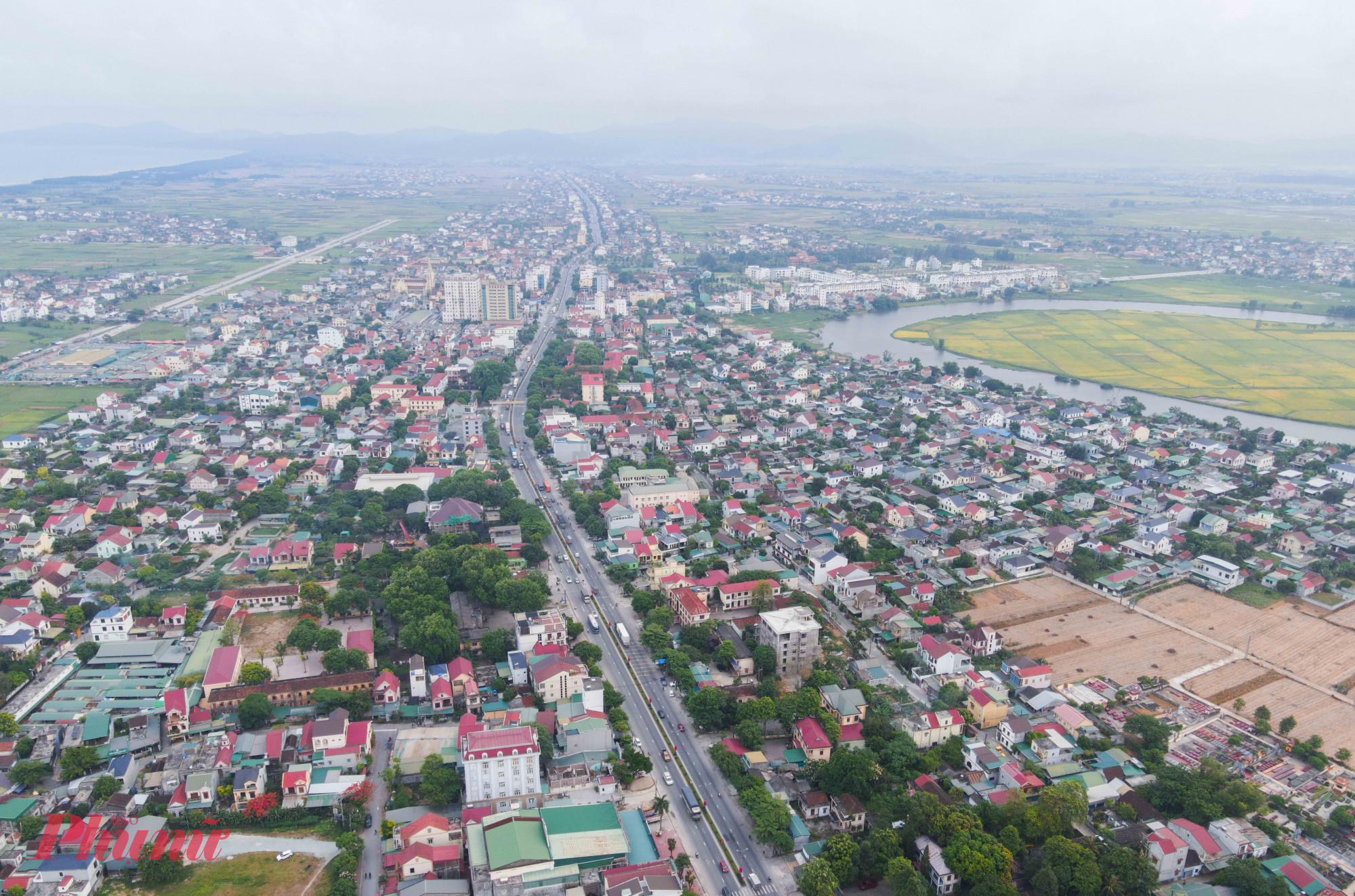 Quốc lộ 1A đoạn qua huyện Diễn Ch&acirc;u