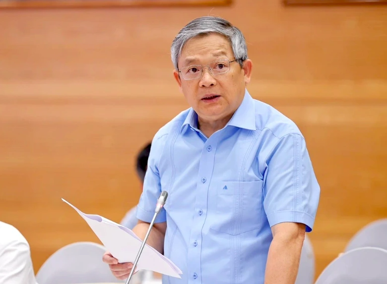 Thiếu tướng Ho&agrave;ng Anh Tuy&ecirc;n, người ph&aacute;t ng&ocirc;n Bộ C&ocirc;ng an - Ảnh: VGP