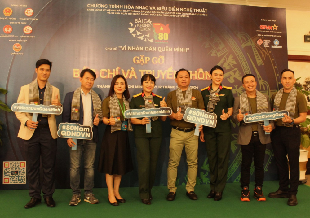 Th&agrave;nh phần s&aacute;ng tạo của chương tr&igrave;nh B&agrave;i ca kh&ocirc;ng qu&ecirc;n 2024.