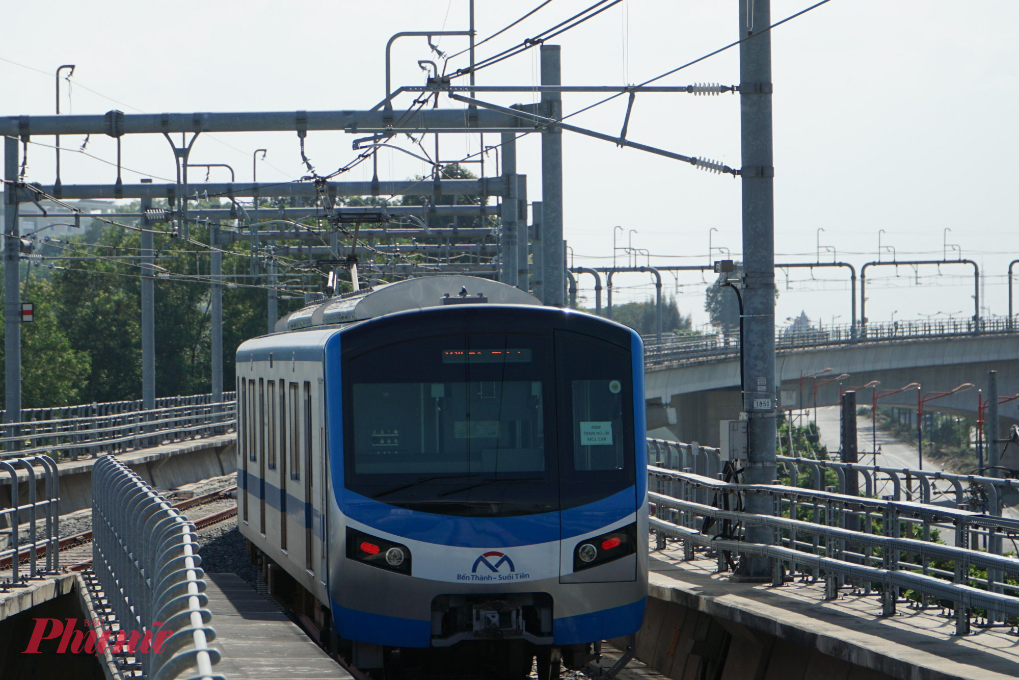 Tuyến Metro số 1 TPHCM, Bến Th&agrave;nh - Suối Ti&ecirc;n ch&iacute;nh thức mở cửa đ&oacute;n kh&aacute;ch v&agrave;o 10g ng&agrave;y 22/12/2024 - Ảnh: Vũ Quyền