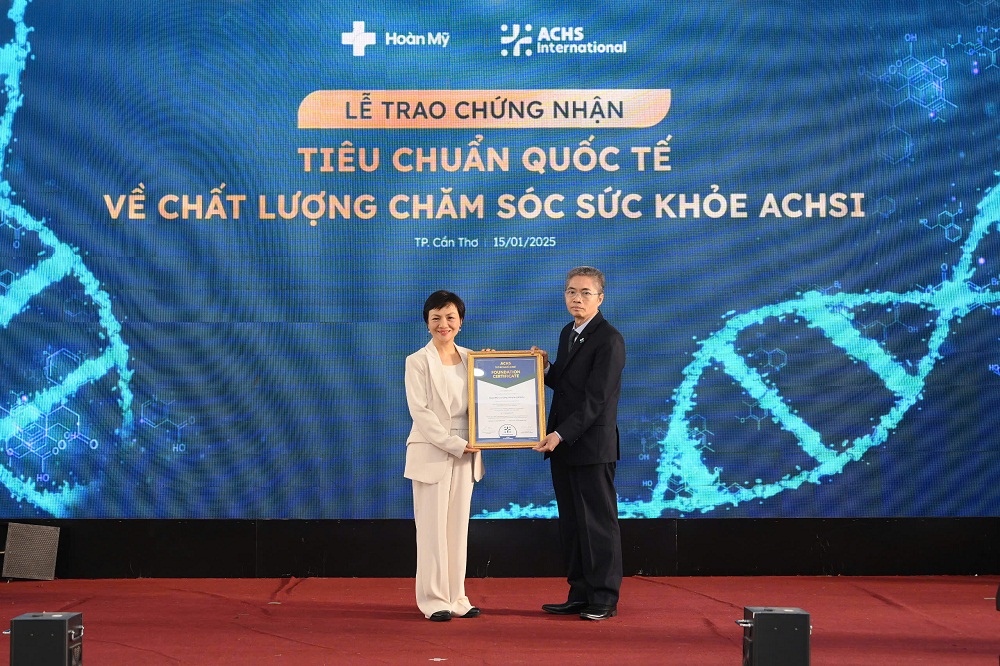 Bệnh viện Ho&agrave;n Mỹ Cửu Long đạt ti&ecirc;u chuẩn chất lượng quốc tế ACHSI - Ảnh: Bệnh vi&ecirc;n Ho&agrave;n Mỹ Cửu Long