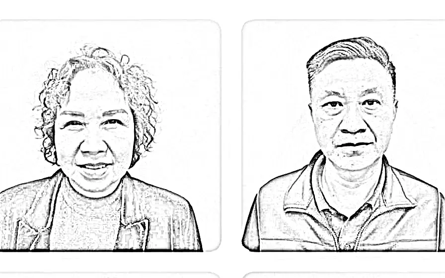 C&aacute;c bị can Chu Thị Th&agrave;nh, L&ecirc; Thanh An - Ảnh: CACC