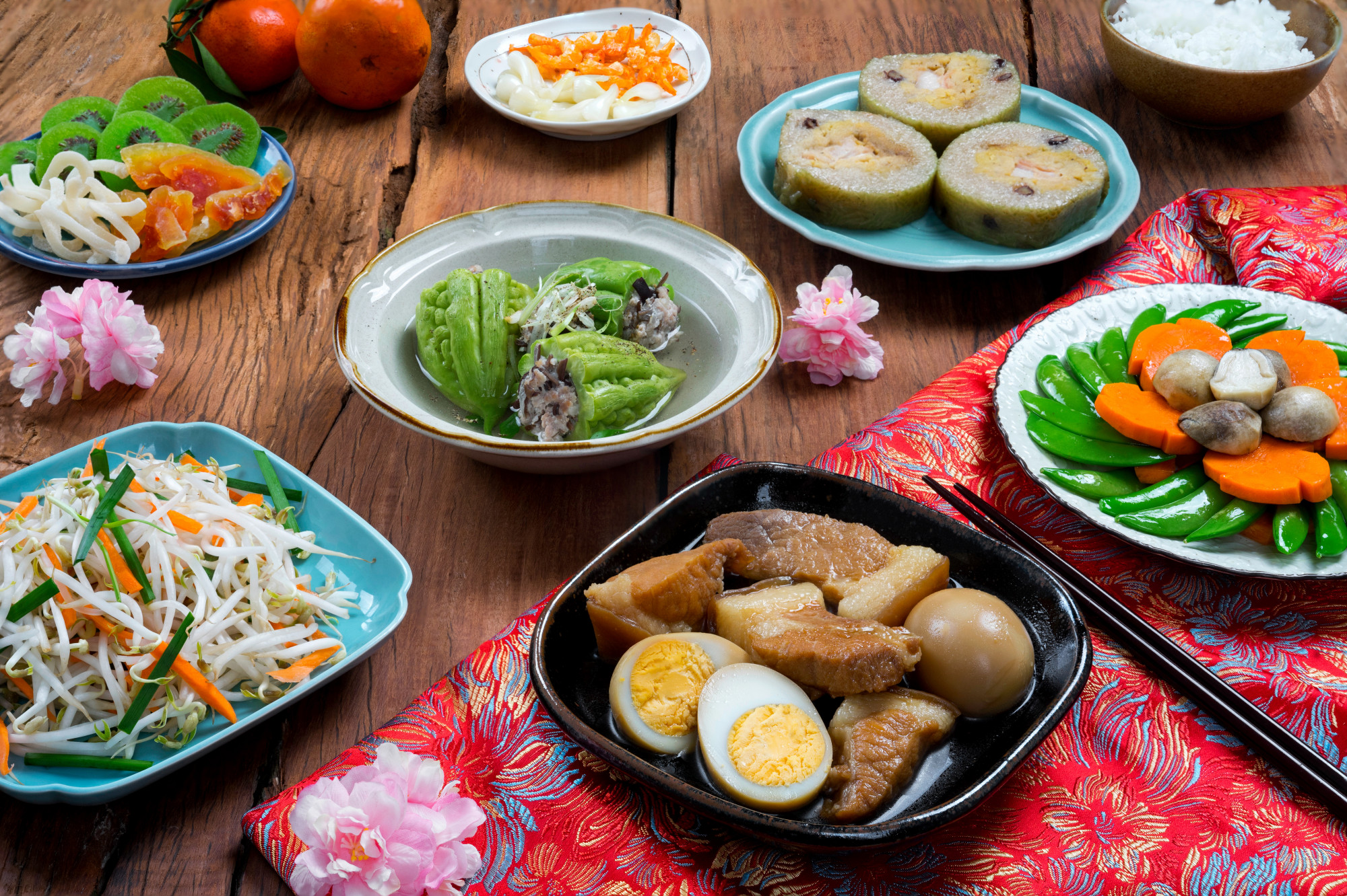 Những m&oacute;n ăn đậm vị qu&ecirc; lu&ocirc;n được chị chuẩn bị tươm tất cho ng&agrave;y Tết