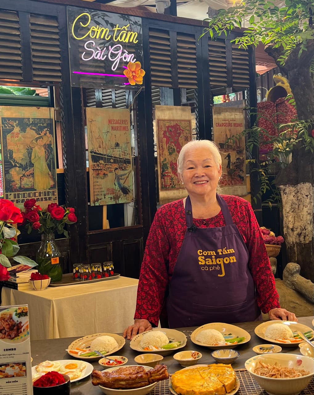 Th&acirc;n mẫu doanh nh&acirc;n Xu&acirc;n Quy&ecirc;n - gương mặt đại diện của thương hiệu &ldquo;Cơm tấm S&agrave;i G&ograve;n&rdquo;. 
