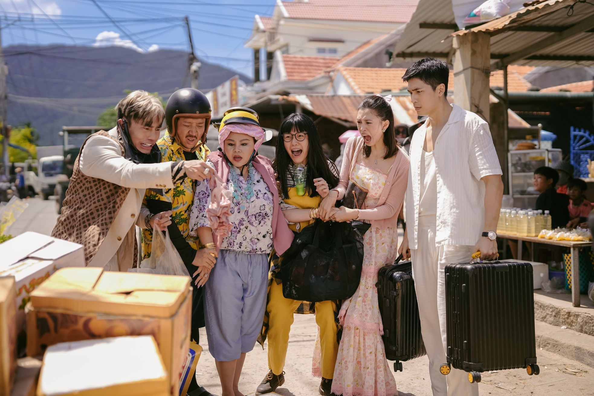 Một cảnh trong phim Bộ tứ b&aacute;o thủ
