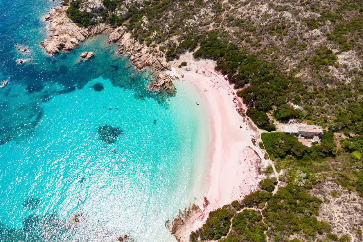 Spiaggia Rosa (b&atilde;i biển hồng) l&agrave; một trong những bờ biển đẹp nhất thế giới - Nguồn ảnh: Getty Images/iStock