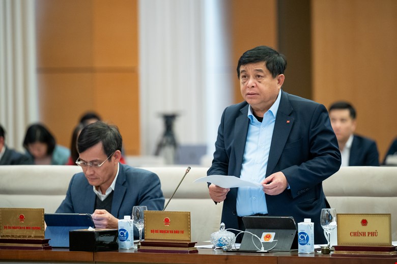 Bộ trưởng Bộ Kế hoạch v&agrave; Đầu tư Nguyễn Ch&iacute; Dũng - ảnh: Media Quốc hội