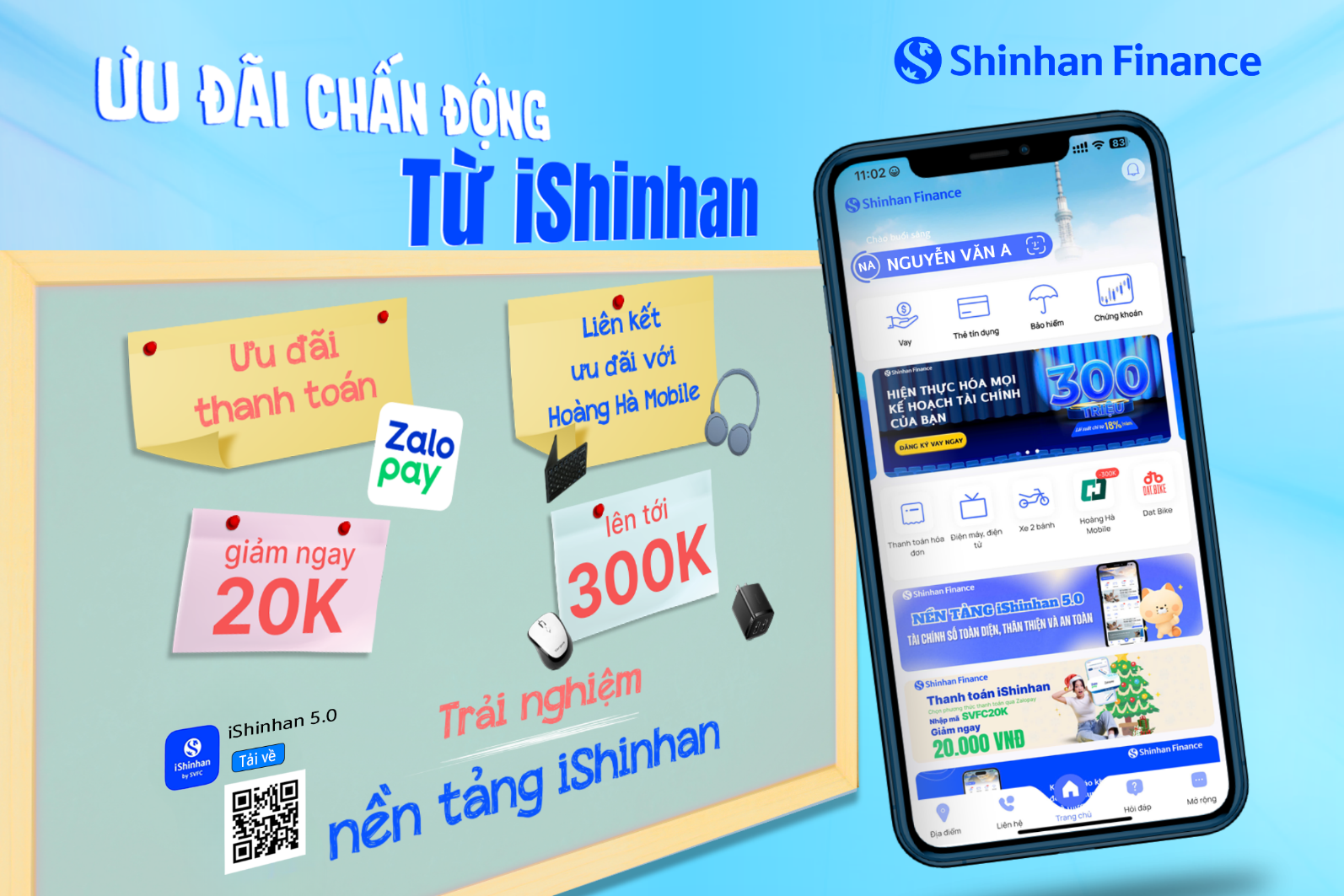 Shinhan Finance tung h&agrave;ng ng&agrave;n ưu đ&atilde;i nh&acirc;n dịp ra mắt nền tảng t&agrave;i ch&iacute;nh số iShinhan 5.0