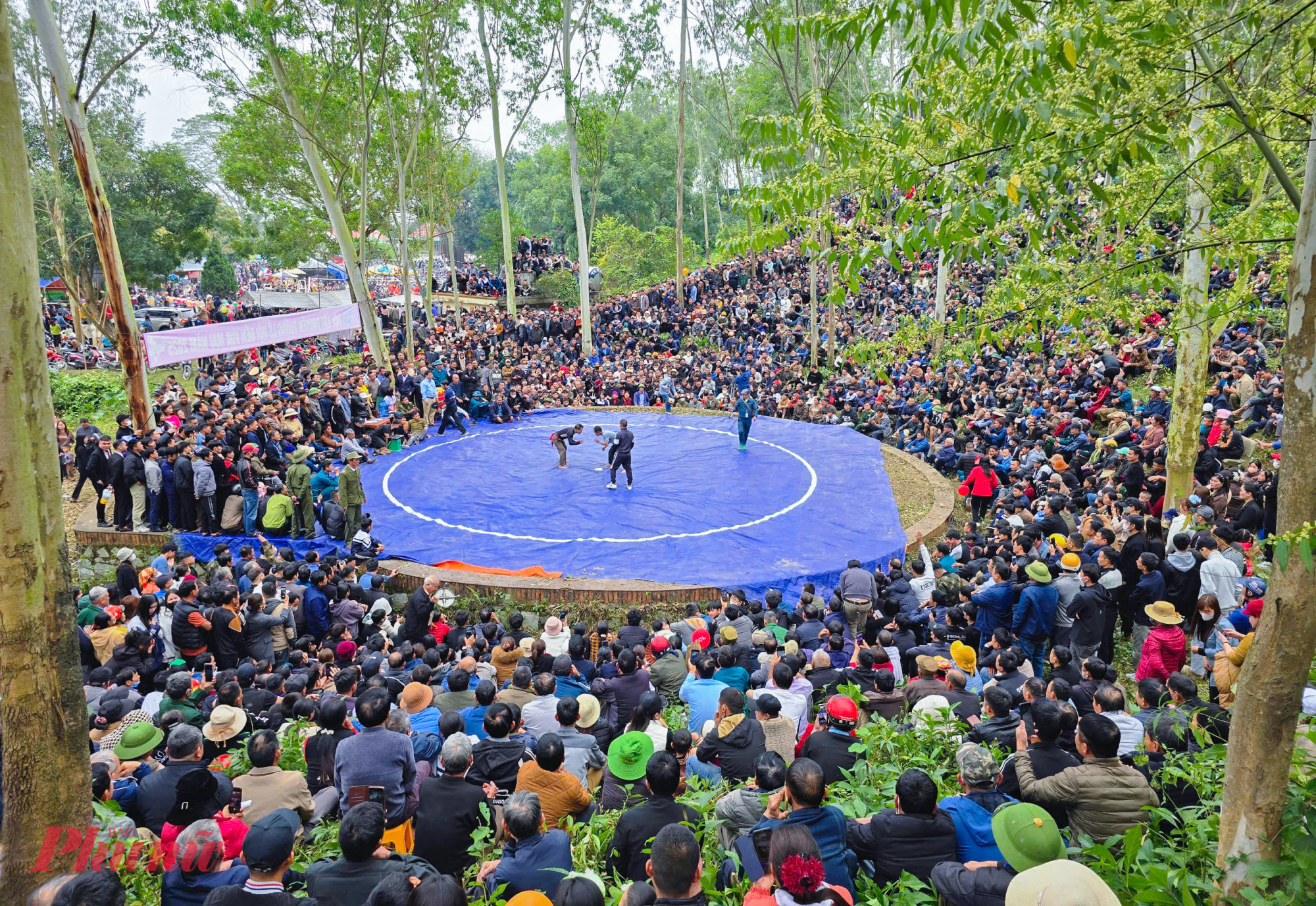 Lễ hội Đền vua Mai (Mai Hắc Đế) năm 2025 diễn ra từ ng&agrave;y 10-12/2 (tức ng&agrave;y 13 -15 th&aacute;ng Gi&ecirc;ng &acirc;m lịch) tại thị trấn Nam Đ&agrave;n (huyện Nam Đ&agrave;n, tỉnh Nghệ An) với nhiều hoạt động s&ocirc;i nổi. Đặc biệt l&agrave; m&agrave;n đấu vật được khai mạc chiều 10/2 thu h&uacute;t h&agrave;ng ng&agrave;n du kh&aacute;ch v&agrave; người d&acirc;n thập phương tới cổ vũ.