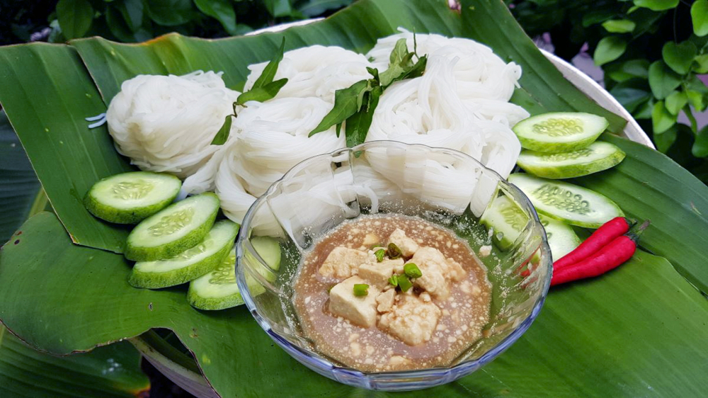 M&oacute;n b&uacute;n l&aacute; chấm chao của mẹ - Ảnh do nh&acirc;n vật cung cấp
