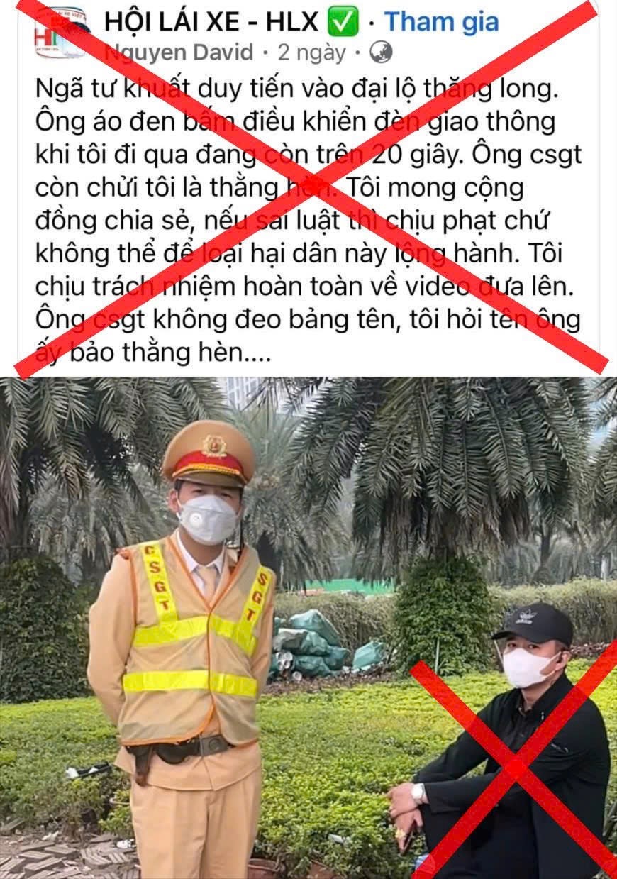 Nội dung đăng tải sai sự thật, g&acirc;y hoang mang dư luận. Ảnh: chụp m&agrave;n h&igrave;nh