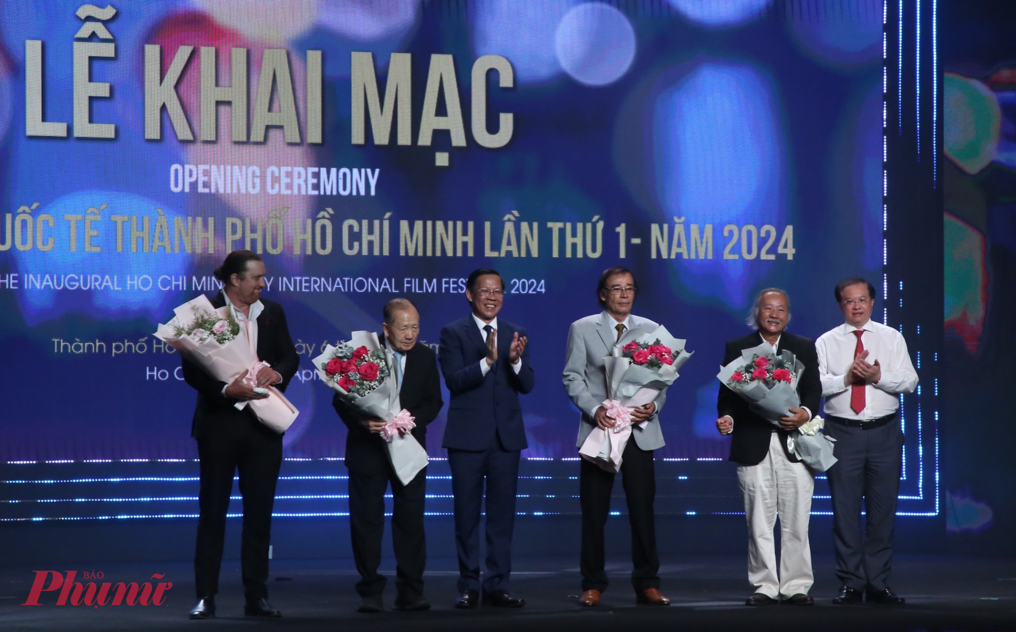 H&igrave;nh ảnh trong lễ khai mạc Li&ecirc;n hoan phim Quốc tế TPHCM lần thứ nhất diễn ra th&aacute;ng 4/2024