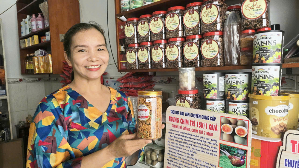Chị Trần Thị Thu V&acirc;n tự tin khởi nghiệp