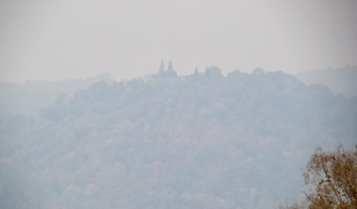 Nhiều trẻ em ở tỉnh Chiang Mai được b&aacute;o c&aacute;o l&agrave; mắc c&aacute;c vấn đề về h&ocirc; hấp v&agrave; chảy m&aacute;u mũi.