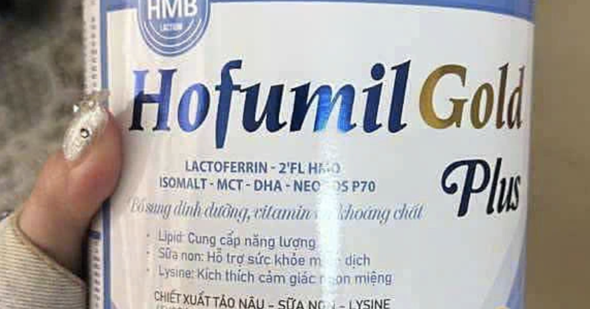Sữa Hofumil Gold Plus từng được cung ứng trong Bệnh viện Trung ương Qu&acirc;n đội 108