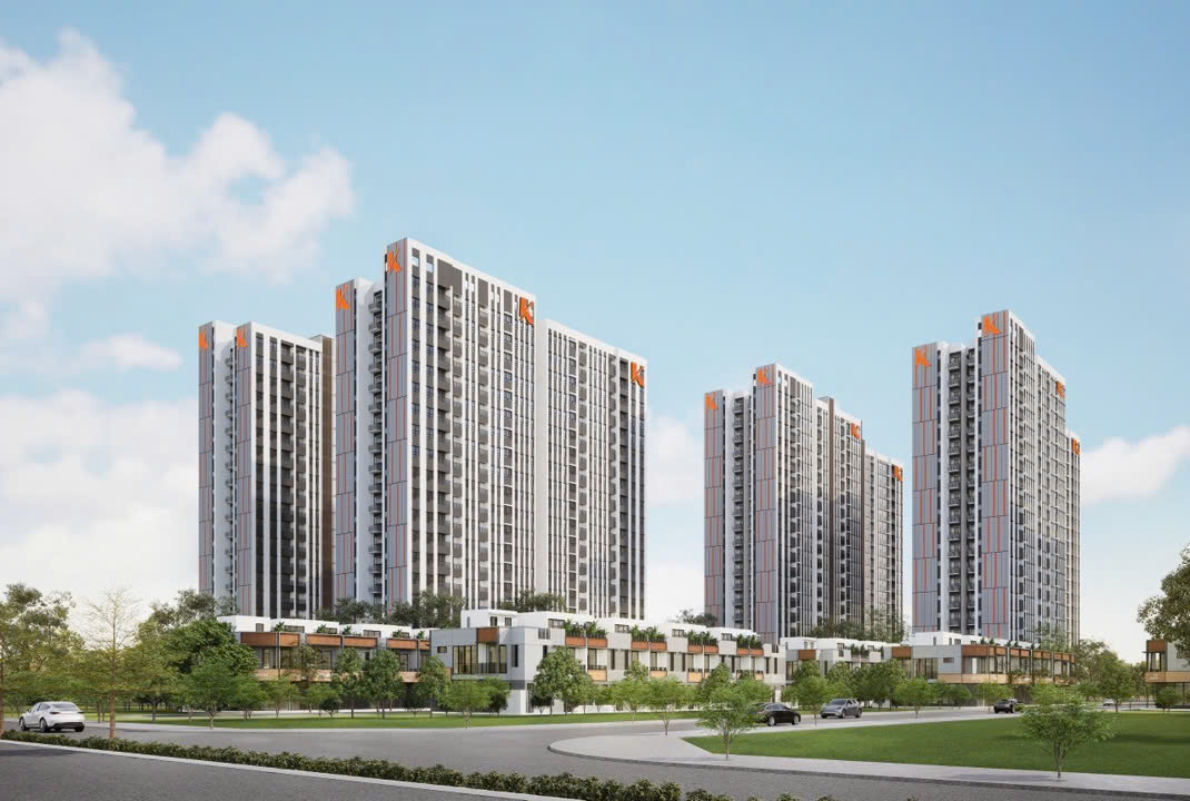 Phối cảnh dự kiến dự &aacute;n nh&agrave; ở x&atilde; hội Kim Oanh Group chuẩn bị ph&aacute;t triển tại phường B&igrave;nh Thắng, th&agrave;nh phố Dĩ An