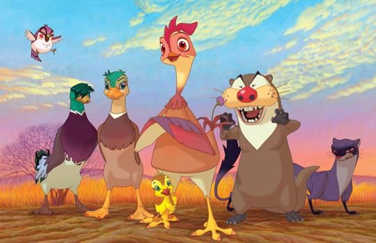 Leafie: A Hen Into the Wild (2011) thu h&uacute;t 2,2 triệu lượt xem, trở th&agrave;nh phim hoạt h&igrave;nh H&agrave;n Quốc c&oacute; doanh thu cao nhất