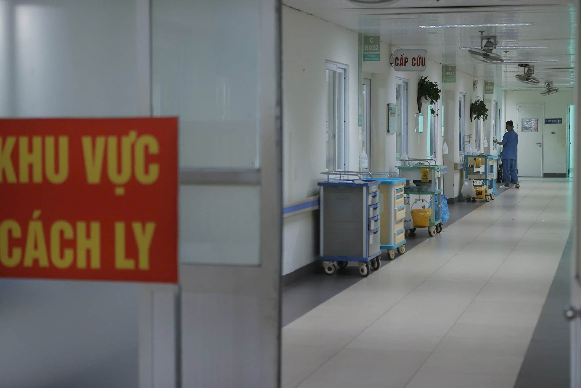 Khu vực c&aacute;ch ly điều trị bệnh truyền nhiễm tại Bệnh viện Thanh Nh&agrave;n - ảnh: BVCC
