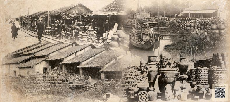 H&igrave;nh ảnh l&ograve; gốm xưa ở S&agrave;i G&ograve;n. Ảnh từ tư liệu được trưng b&agrave;y.