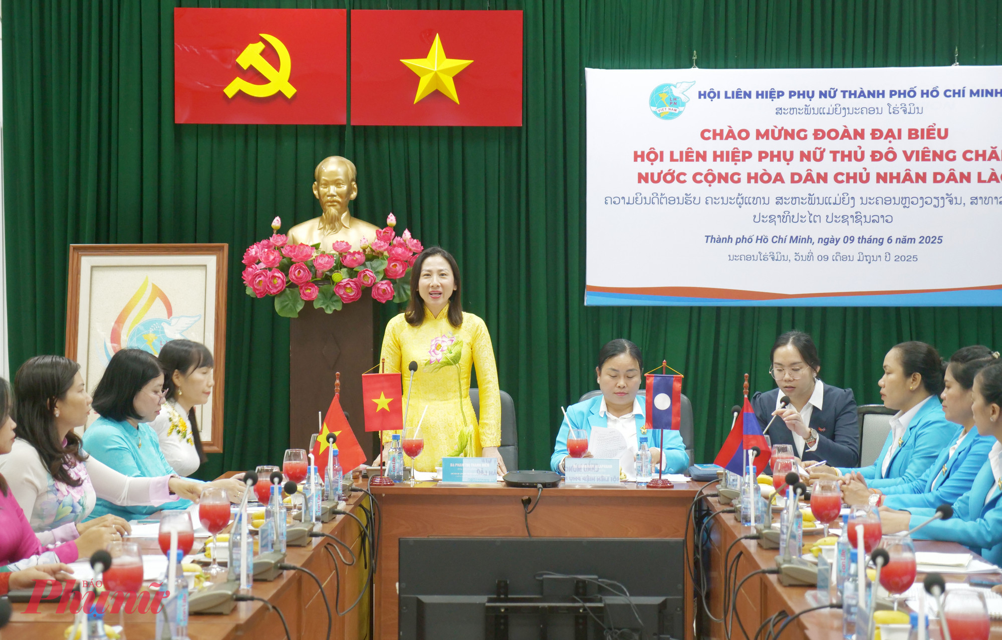Chủ tịch Hội LHPN TPHCM Phạm Thị Thanh Hiền 