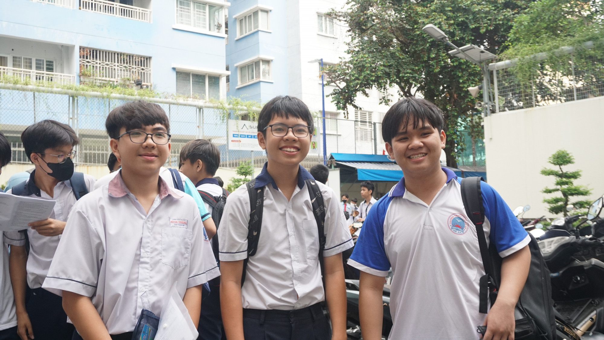 Th&iacute; sinh tham dự kỳ thi tuyển sinh v&agrave;o lớp Mười Trường Phổ th&ocirc;ng Năng khiếu năm 2025 - Ảnh: N.Q.