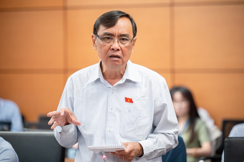 Đại biểu Nguyễn Minh Ho&agrave;ng (đo&agrave;n TPHCM) - ảnh: QH