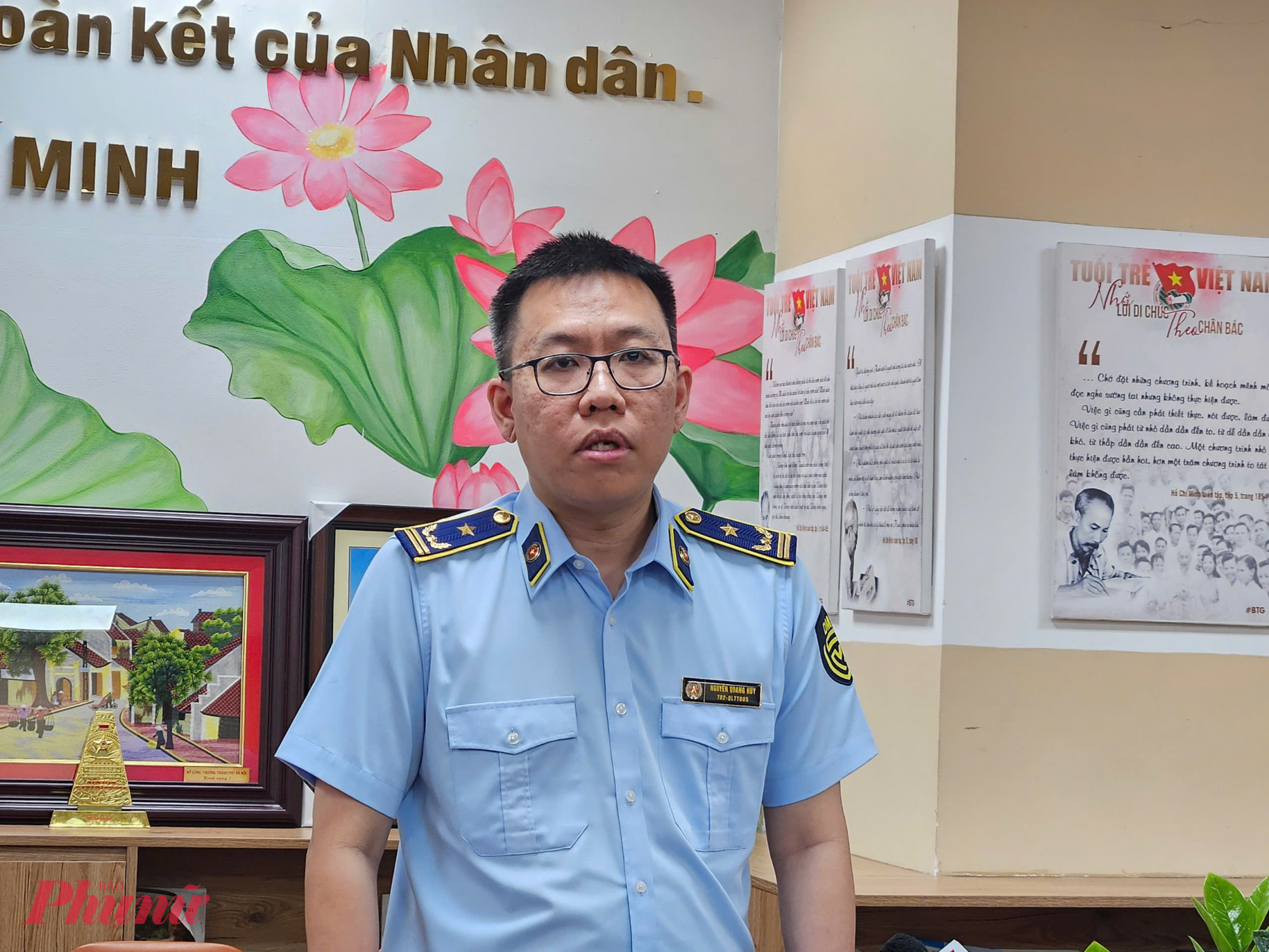 &Ocirc;ng Nguyễn Quang Huy - Ph&oacute; Chi cục trưởng Chi cục Quản l&yacute; thị trường TPHCM