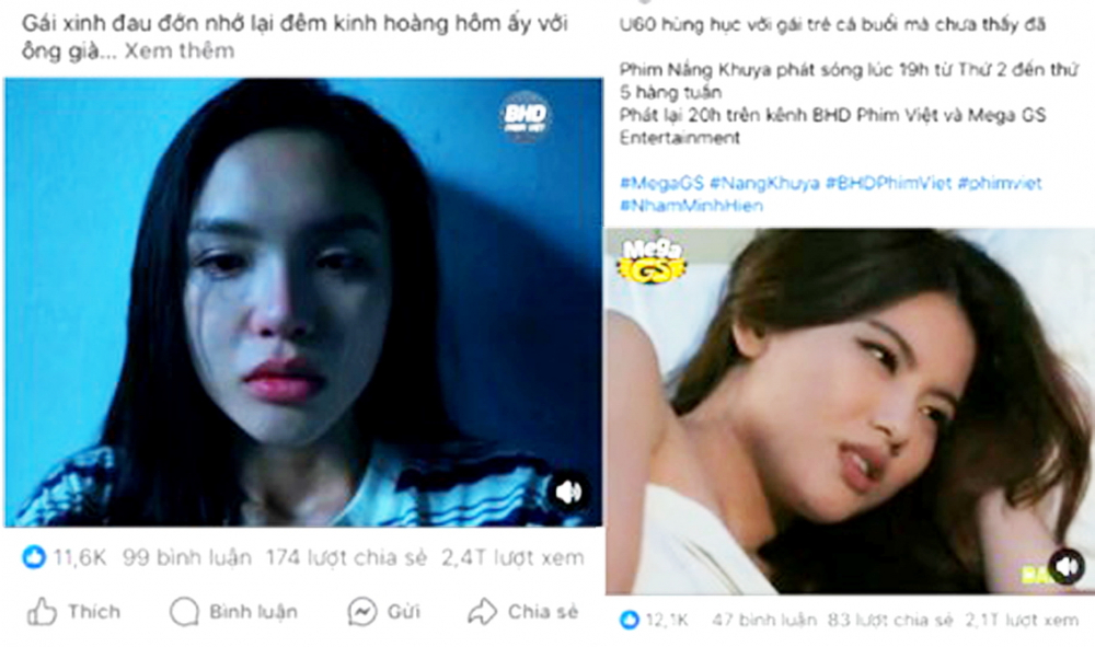 C&aacute;c clip v&agrave; status quảng b&aacute; phim  Nắng khuya thu h&uacute;t hơn 2 triệu lượt xem  - Ảnh chụp m&agrave;n h&igrave;nh