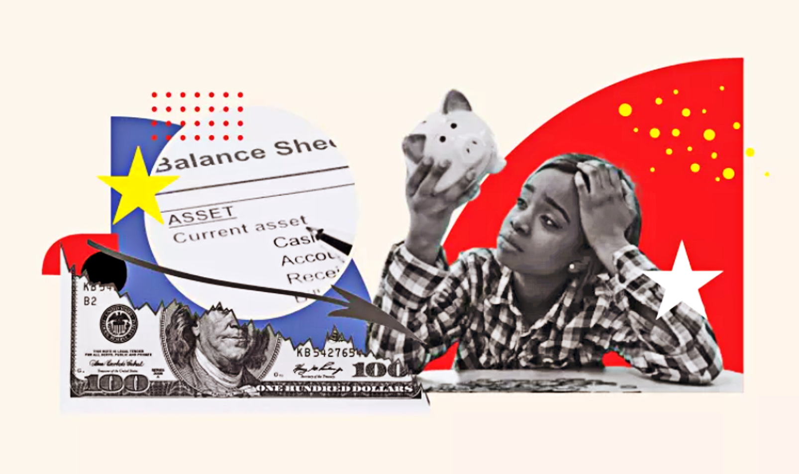 Nhiều người trẻ hiện đang đối mặt với t&igrave;nh trạng tiền lương kh&ocirc;ng đủ chi ti&ecirc;u cho c&aacute; nh&acirc;n - Minh họa của Newsweek, Getty
