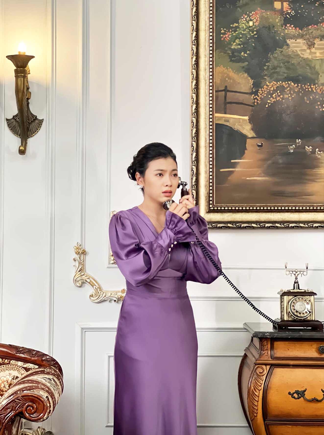 Diễn vi&ecirc;n Thi&ecirc;n Thư v&agrave;o vai Mỹ Lệ trong phim  K&yacute; ức Nam Xu&acirc;n - Nguồn ảnh: Facebook nh&acirc;n vật