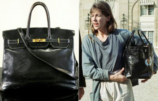 T&uacute;i 'Birkin v&agrave; chủ nh&acirc;n của n&oacute; - cố nghệ sĩ Jane Birkin. Ảnh:
