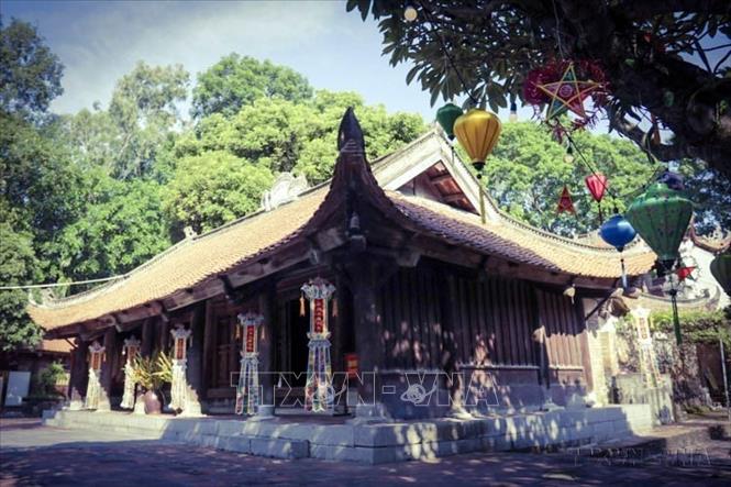 Chu&agrave; Vĩnh Nghi&ecirc;m c&oacute; từ thời L&yacute;, sau đ&oacute; được Phật ho&agrave;ng Trần Nh&acirc;n T&ocirc;ng tu bổ, x&acirc;y dựng lại v&agrave;o thế kỷ thứ VIII - Ảnh: TTXVN