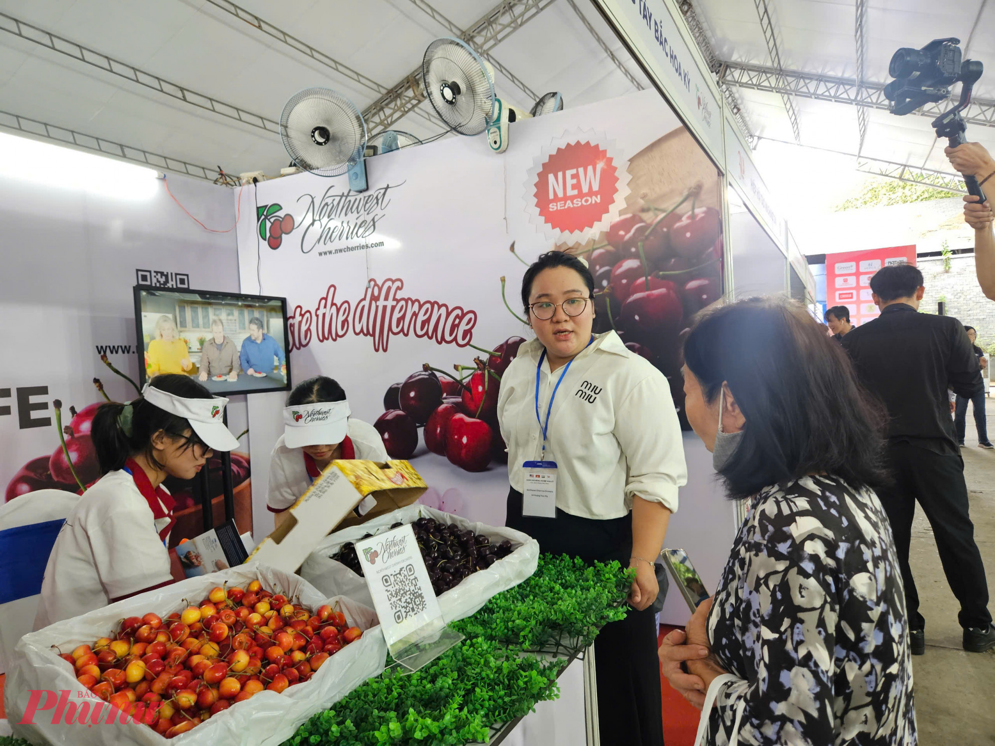 Gian h&agrave;ng Northwest Cherries giới thiệu hai loại cherry tươi nhập khẩu &ndash; đỏ sẫm v&agrave; v&agrave;ng đỏ &ndash; đến từ v&ugrave;ng T&acirc;y Bắc nước Mỹ. Với vị ngọt đặc trưng, cherry l&agrave; một trong những loại tr&aacute;i c&acirc;y Mỹ được người Việt ưa chuộng trong m&ugrave;a h&egrave;.