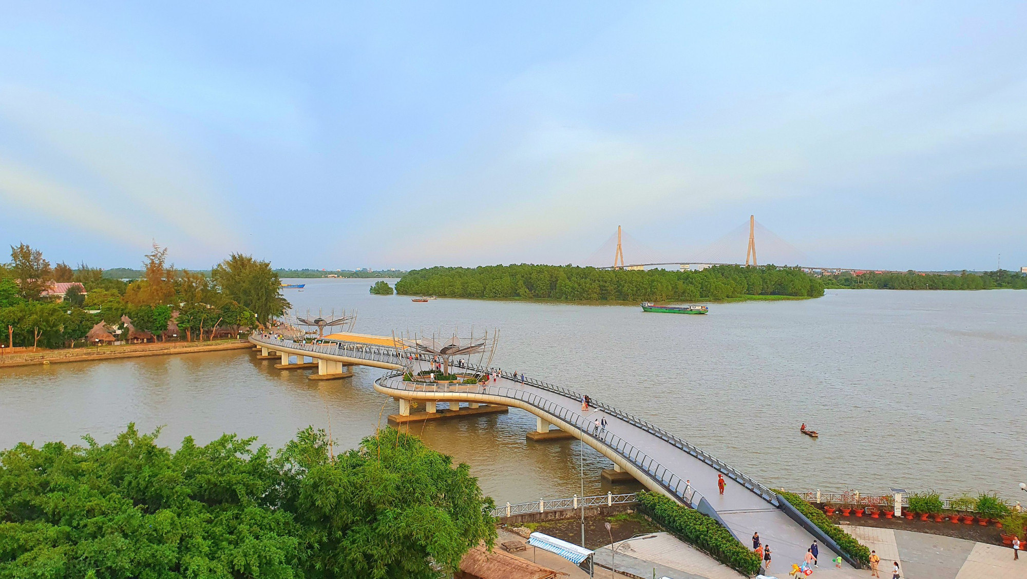Một góc phường Ninh Kiều - trung tâm của TP Cần Thơ. Ảnh: Trung Phạm