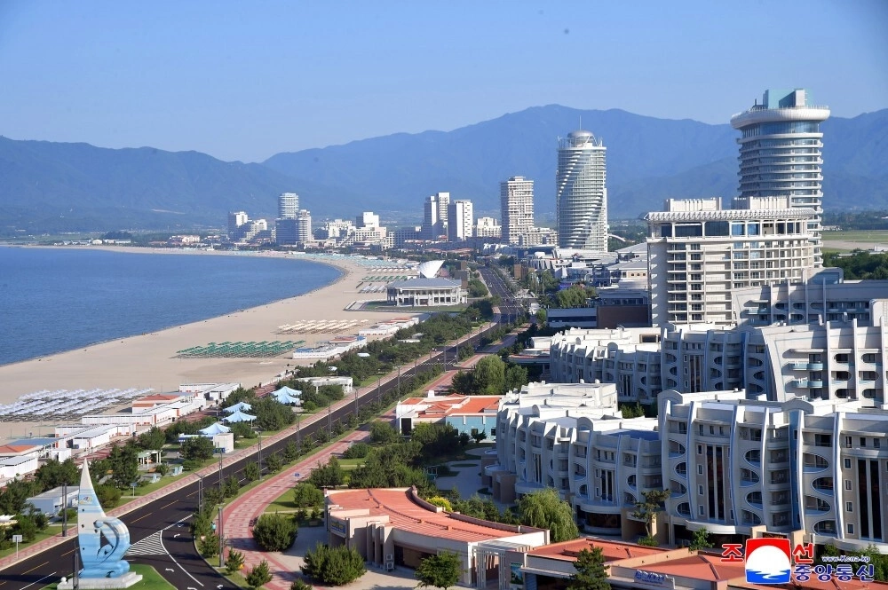 Khu nghỉ dưỡng Wonsan Kalma được đ&aacute;nh gi&aacute; đẳng cấp thế giới - Ảnh: